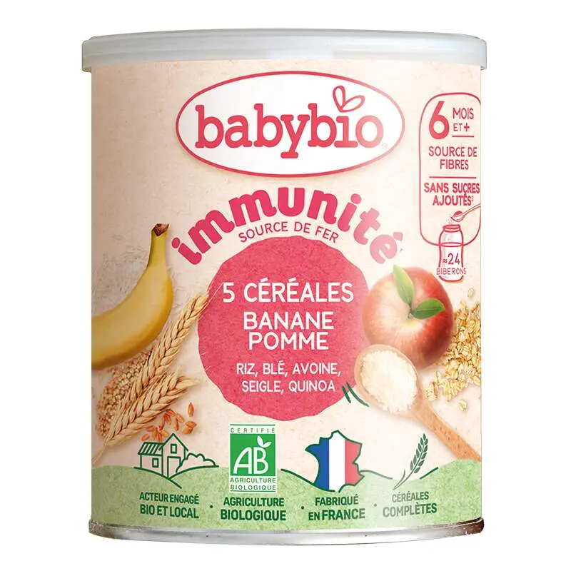 BABYBIO nemléč.cereál.kaše 3 druhy ovoce 6m+ 220g