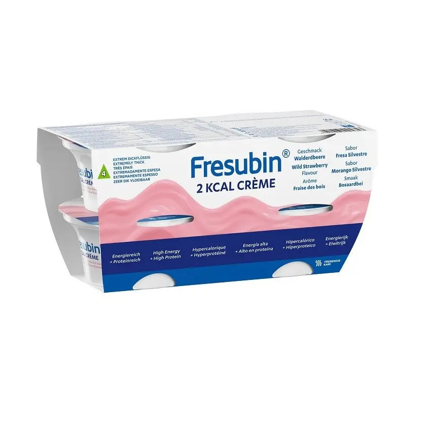 Fresubin 2kcal Creme Lesní jahoda por.sol.4 x 125 g