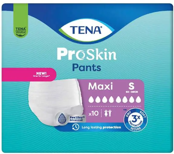 Tena Proskin Pants Maxi S 10 ks