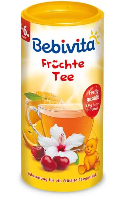 Bebivita instantní čaj ovocný 6m 200g
