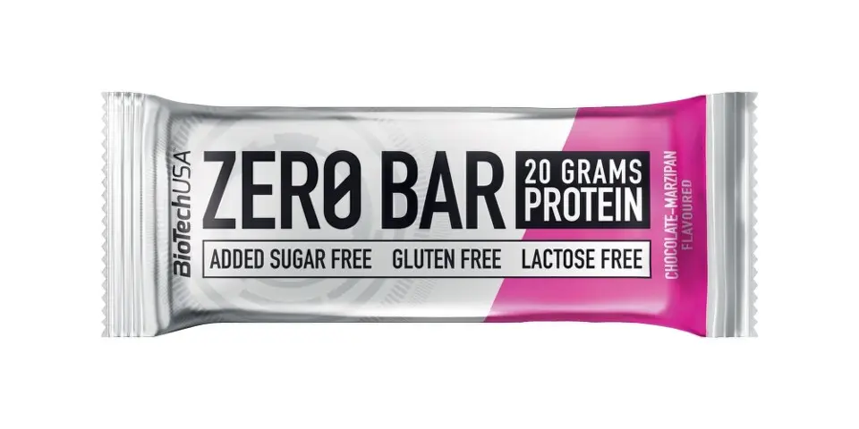 BioTech USA Zero Bar, proteinová tyčinka, 50 g Příchuť: