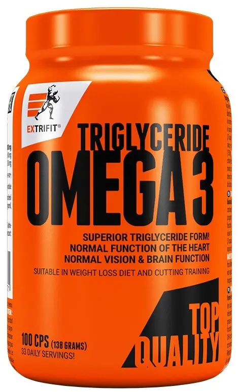 Extrifit Triglyceride Omega-3 1000 mg, 100 kapslí
