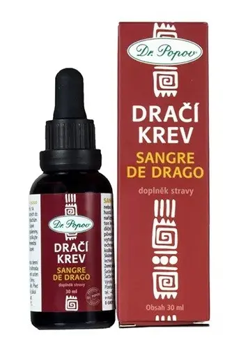 Dr. Popov Dračí krev-Sangre de Drago kapky 30 ml