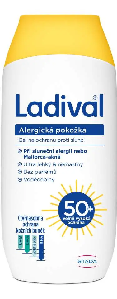 Ladival alergická pokožka gel OF50+ 200ml