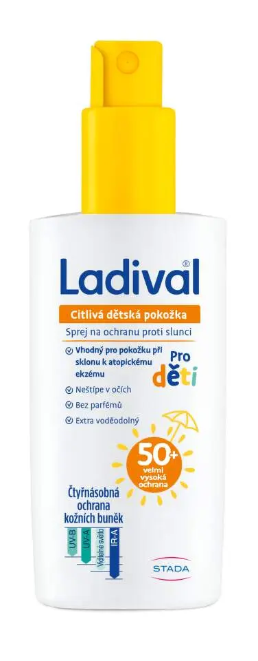 Ladival dětská citlivá pokožka sprej OF50+ 150ml