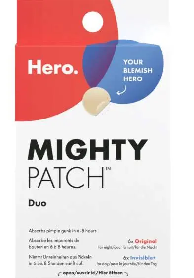 Hero. Mighty Patch Duo Original 6ks/Invisible+ 6ks