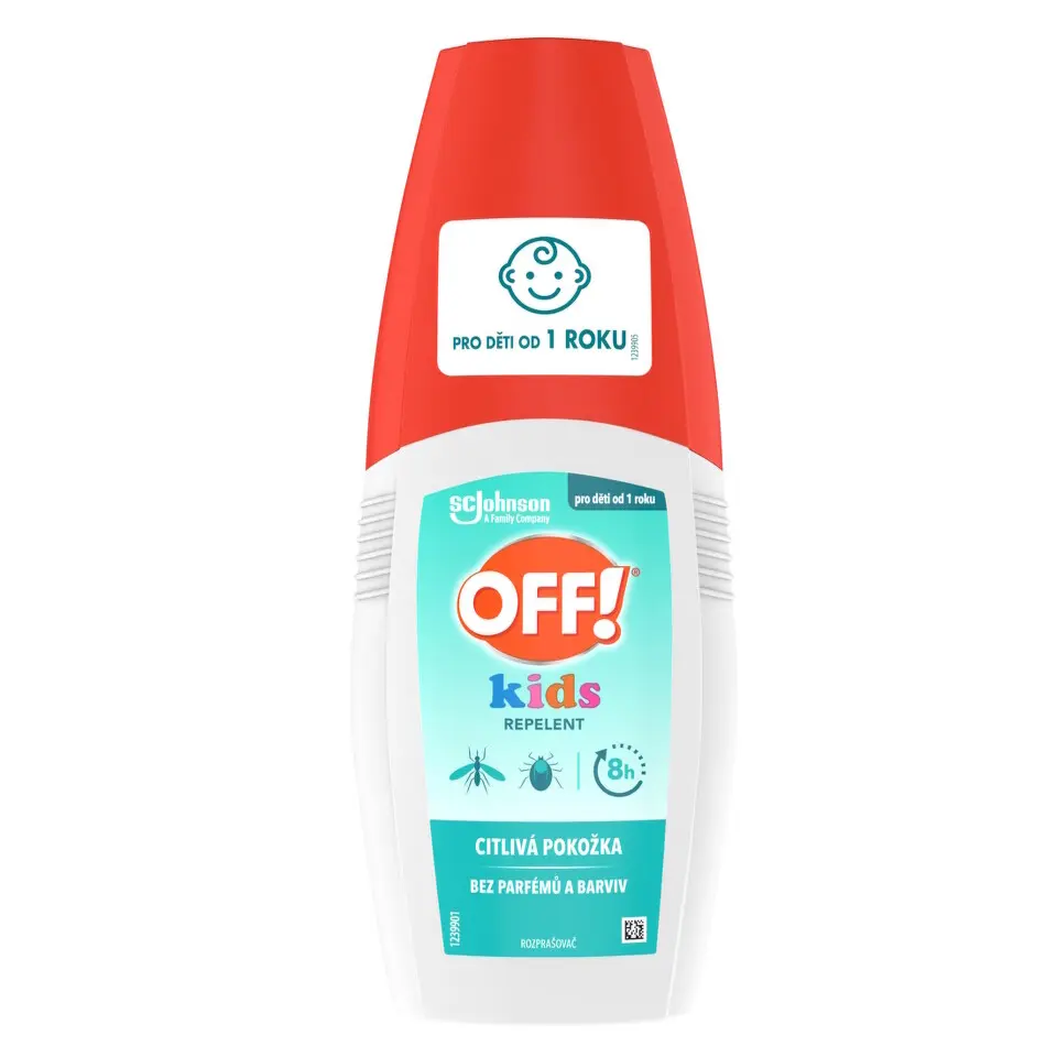 Repelent ve spreji OFF Kids, 100 ml