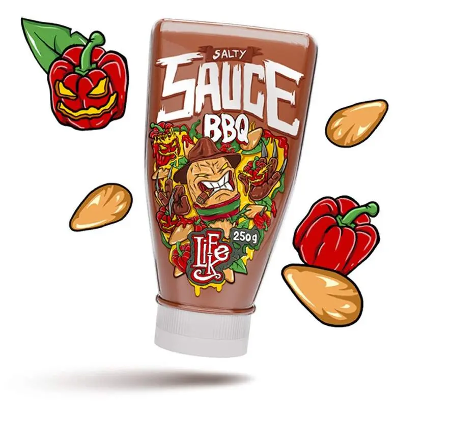 LifeLike Salty Sauce BBQ 250 g