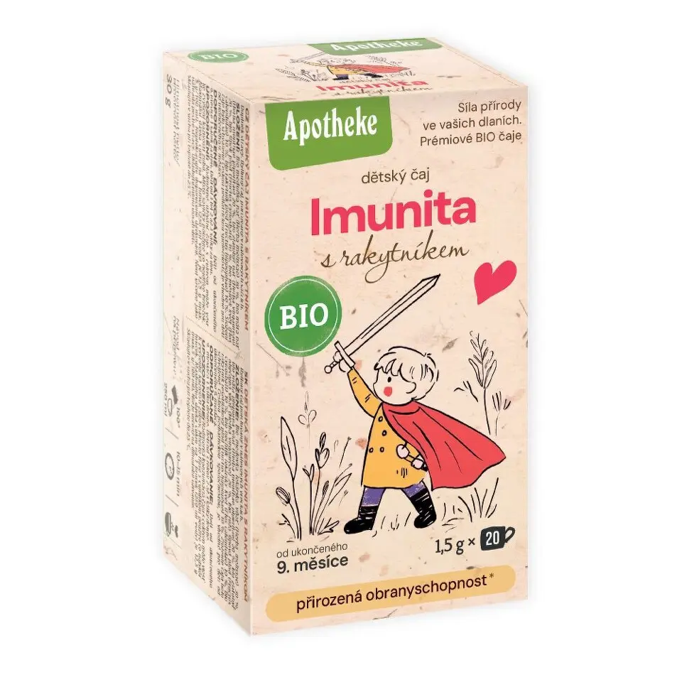 Apotheke BIO Dětský čaj Imunita rakytník 20x1.5g
