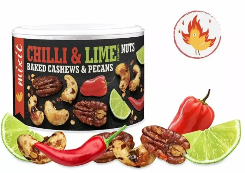Mixit Oříšky Habanero chilli&limetka 150g