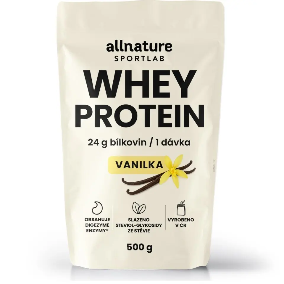 Allnature Sportlab WHEY Protein vanilka 500g
