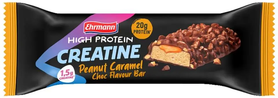 Ehrmann High Protein Creatine Bar 60 g peanut caramel choco