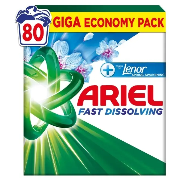 Ariel+Lenor Spring Awakening prášek na praní 4.4kg