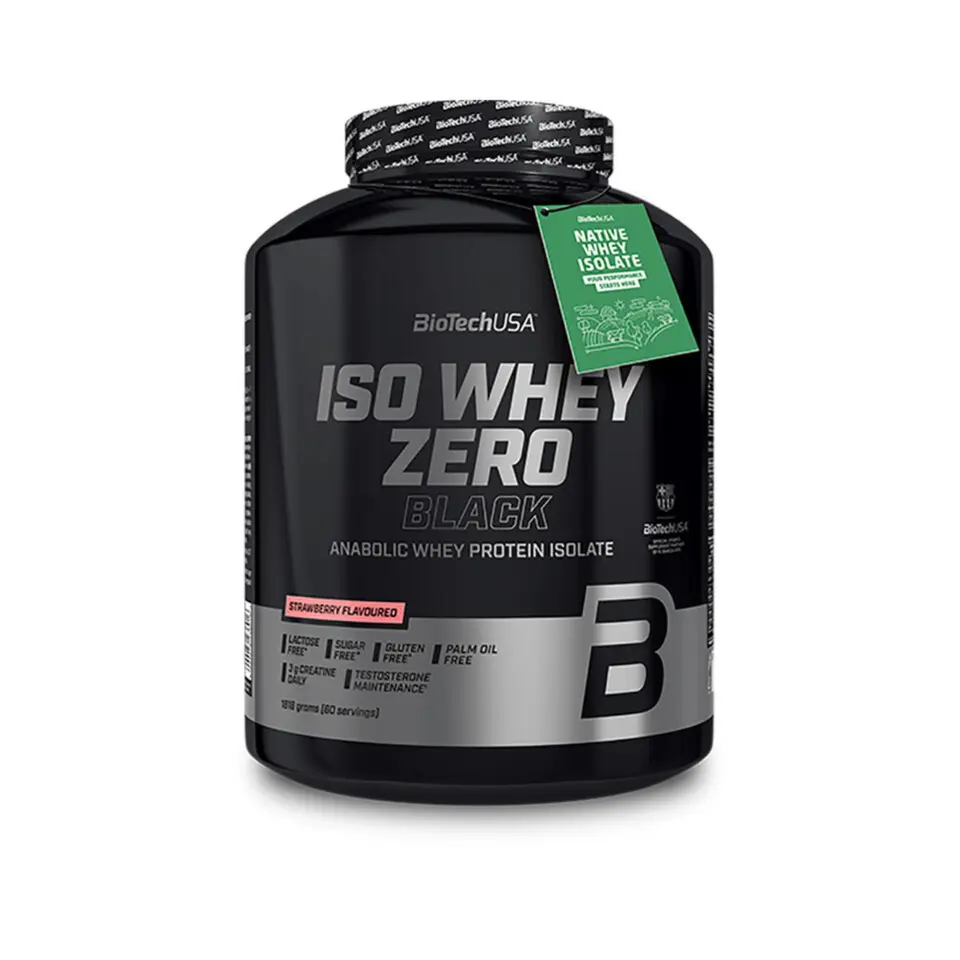 BioTech USA Iso Whey Zero Black 1816g