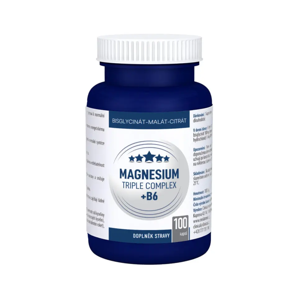 Magnesium Triple Complex + B6 cps.100