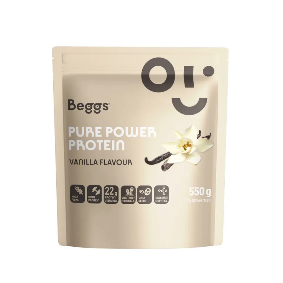 Beggs Pure Power Protein Vanilla 10x55g
