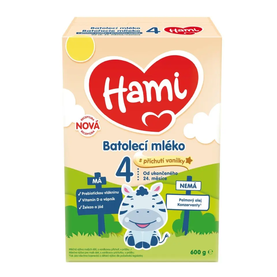 Hami 4 s příchutí vanilky 600g