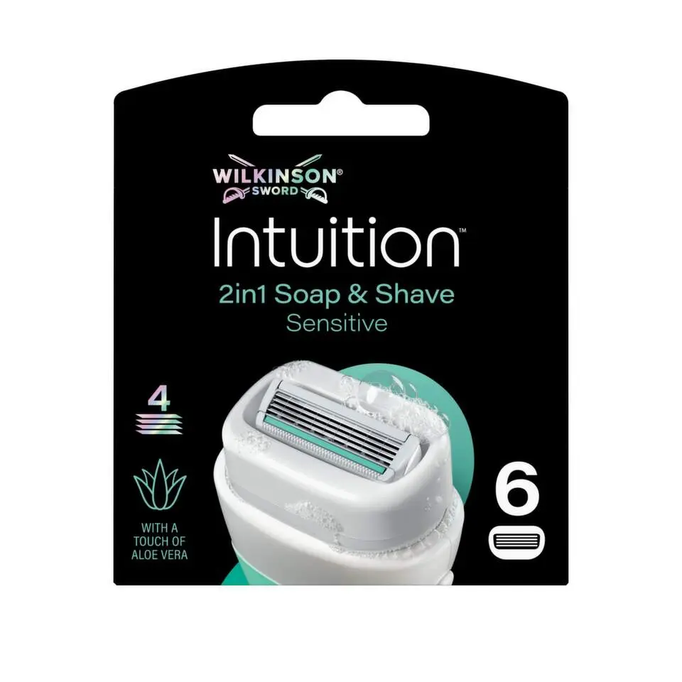 Wilkinson Sword Náhradní hlavice Intuition Sensitive Care 6 ks