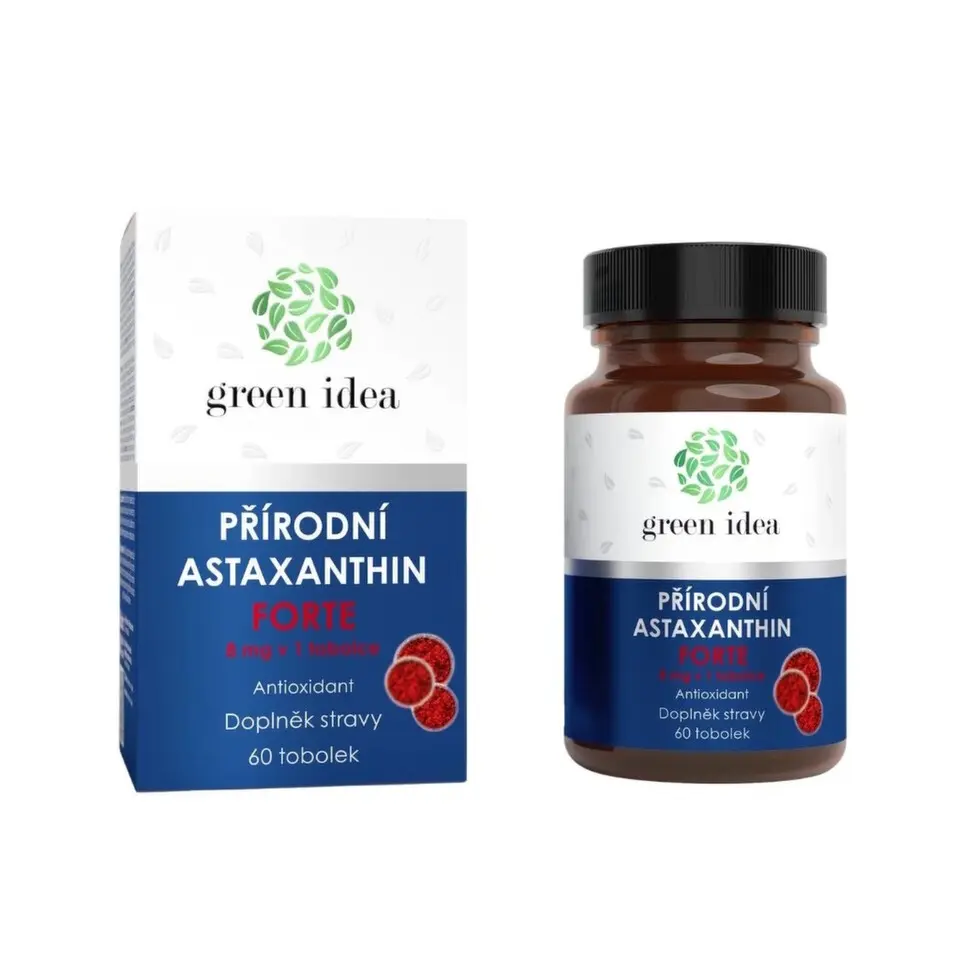 Green idea Přírodní Astaxanthin FORTE tob.60
