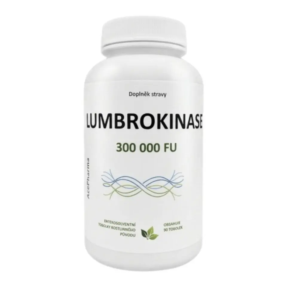 AcePharma Lumbrokinase 300 000 FU tob.90