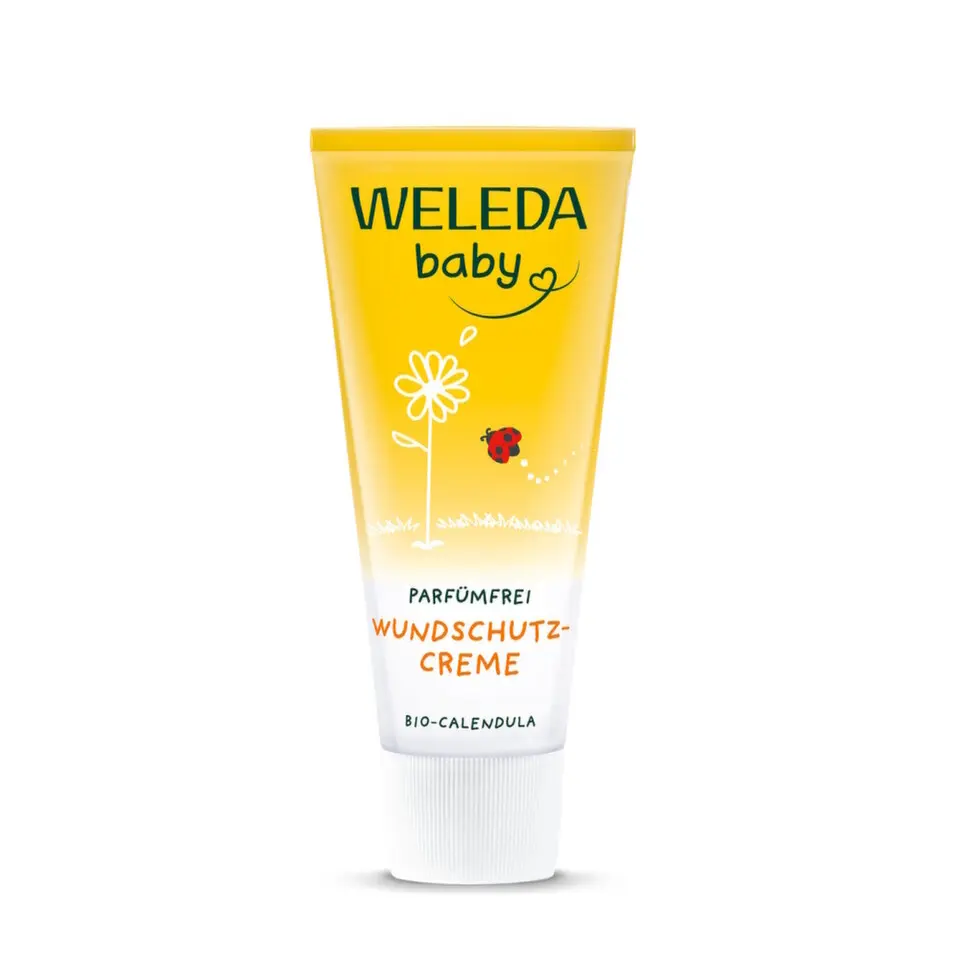 WELEDA Měsíčkový kojenecký krém na zadeček bez parfemace 75 ml