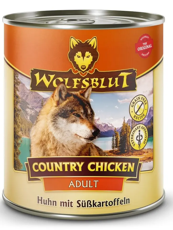 Wolfsblut Dog Adult Country Chicken konz. 800g