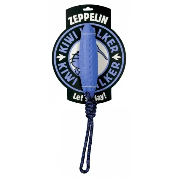 Hračka pes ZEPPELIN MAXI plov. z TPR modrá Kiwi