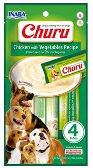 Churu Dog Chicken with Vegetables 4x14g
