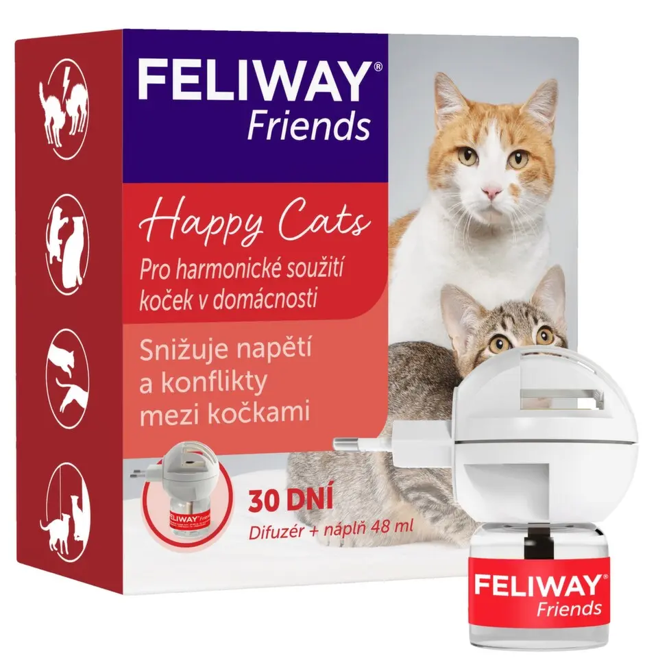 Feliway Friends difuzér + lahvička s náplní 48 ml