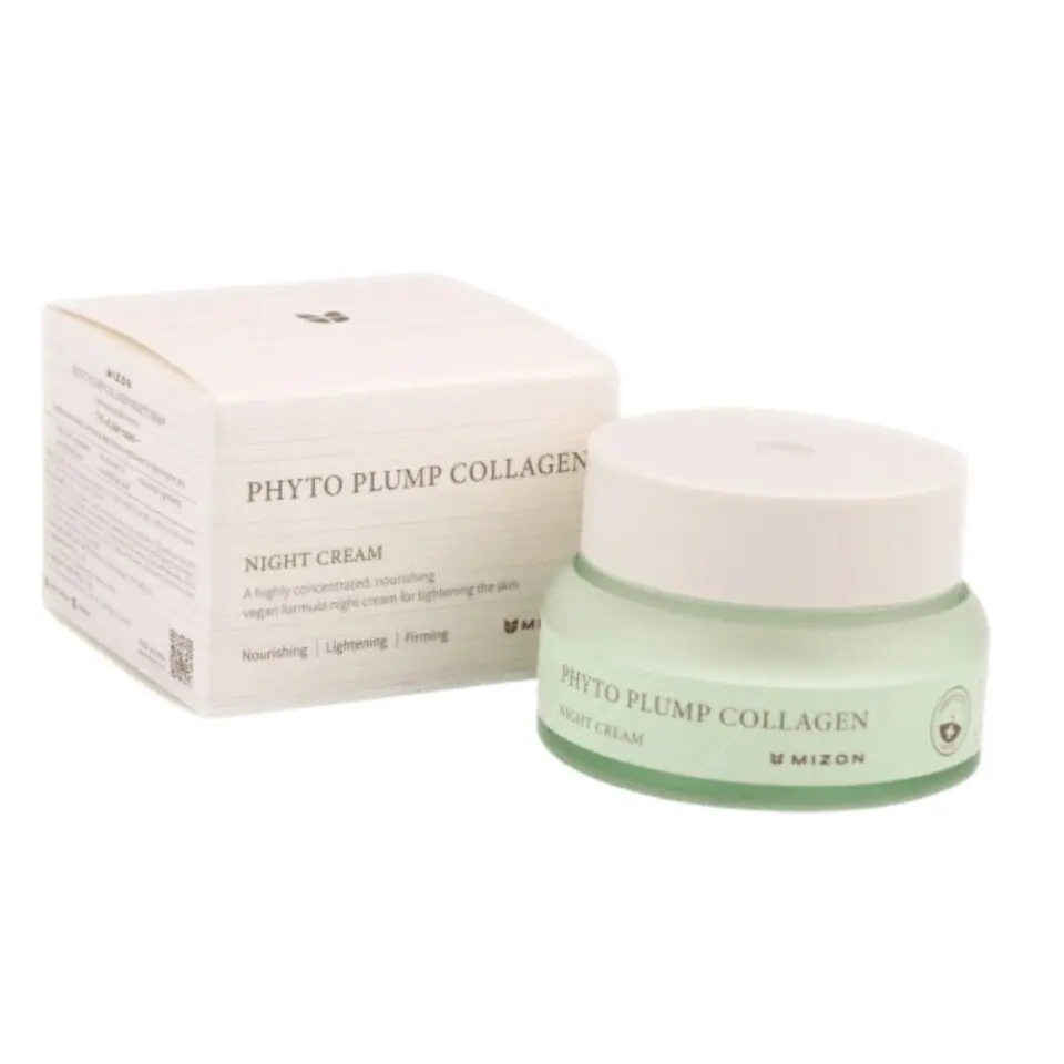 Vyživující noční krém s rostlinným kolagenem - Mizon Phyto Plump Collagen Night cream