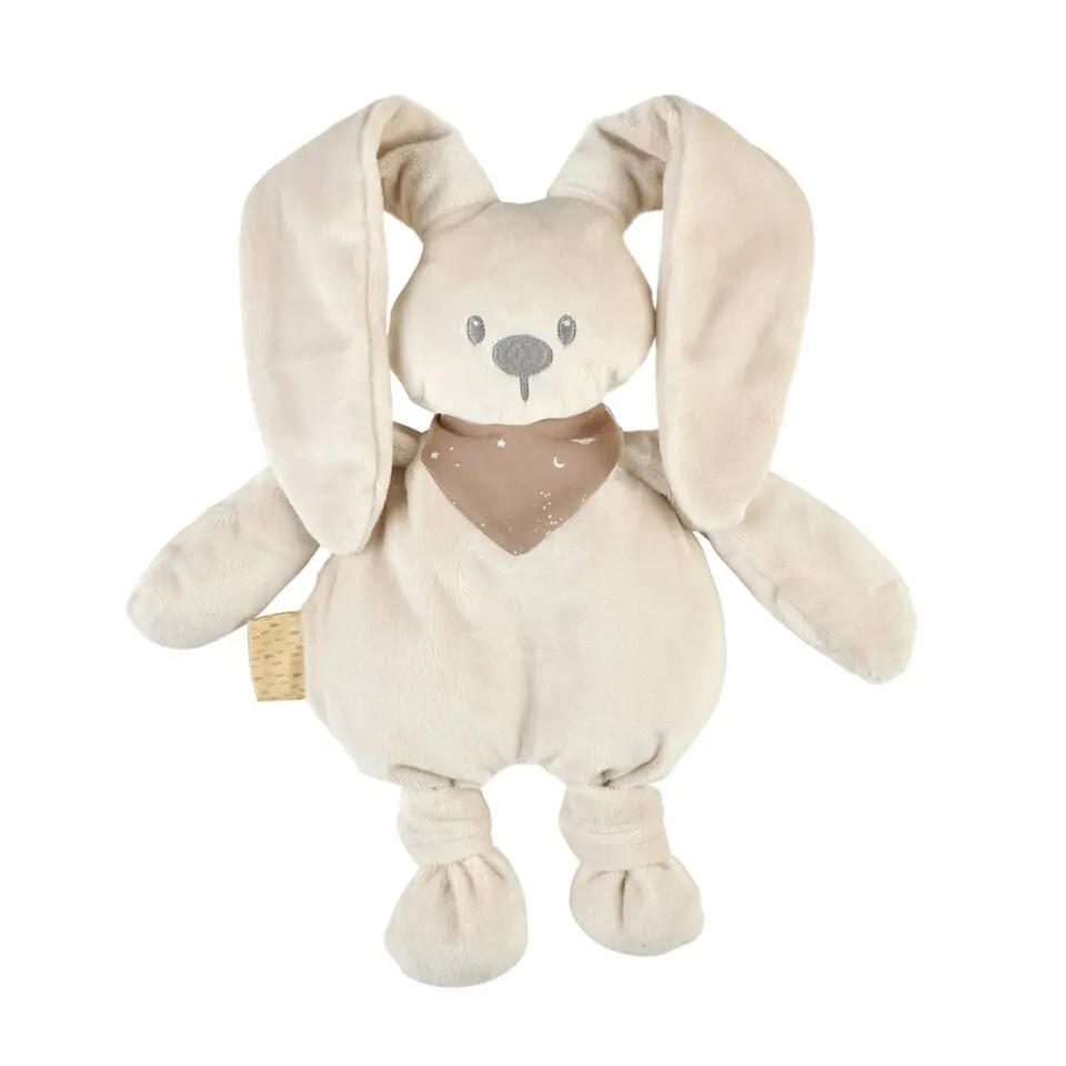 NATTOU Hračka plyšový Lapidou Glow písková 36 cm, 0 m+