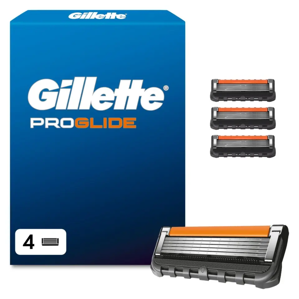 Gillette Náhradní holicí hlavice pro muže Fusion5 ProGlide 4 ks