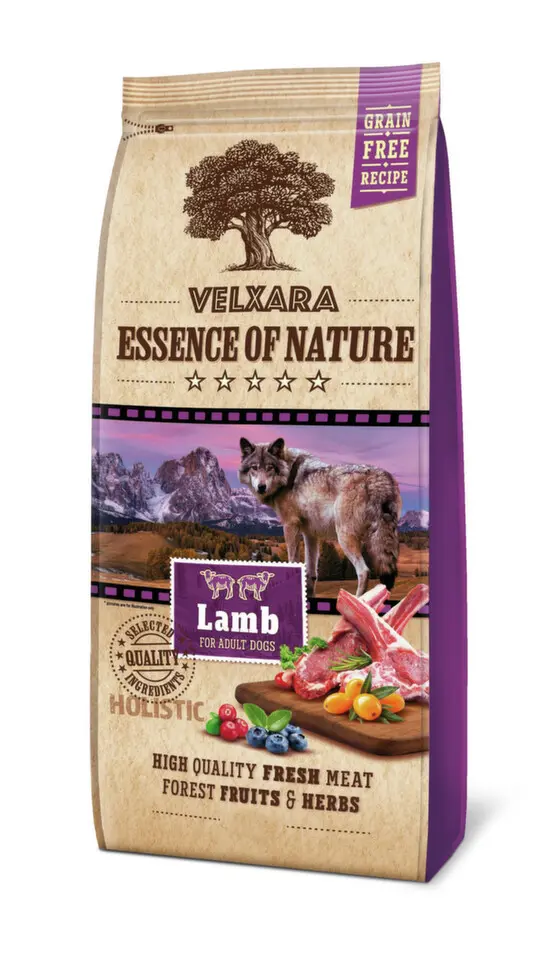 Velxara Essence FM GF Dog Adult Monoprotein Lamb11,4kg