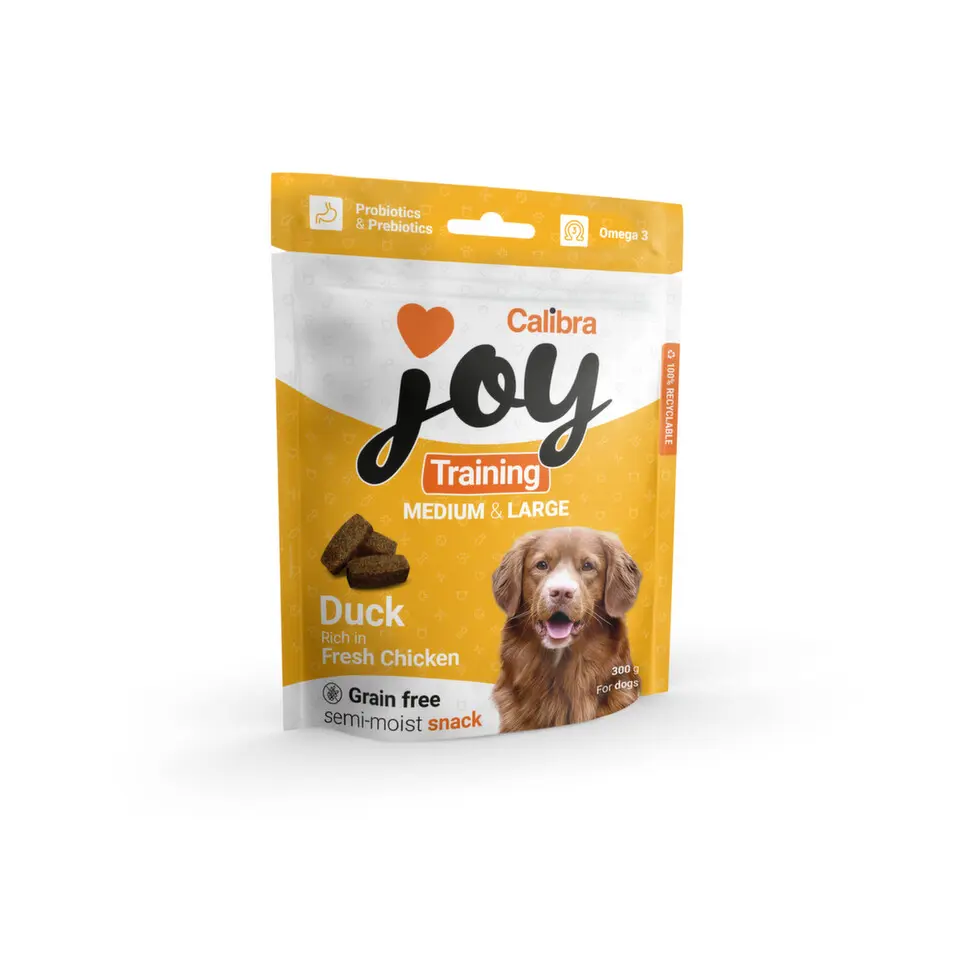 Calibra Joy Dog Training M&L Duck&Chicken 300g + Množstevní sleva