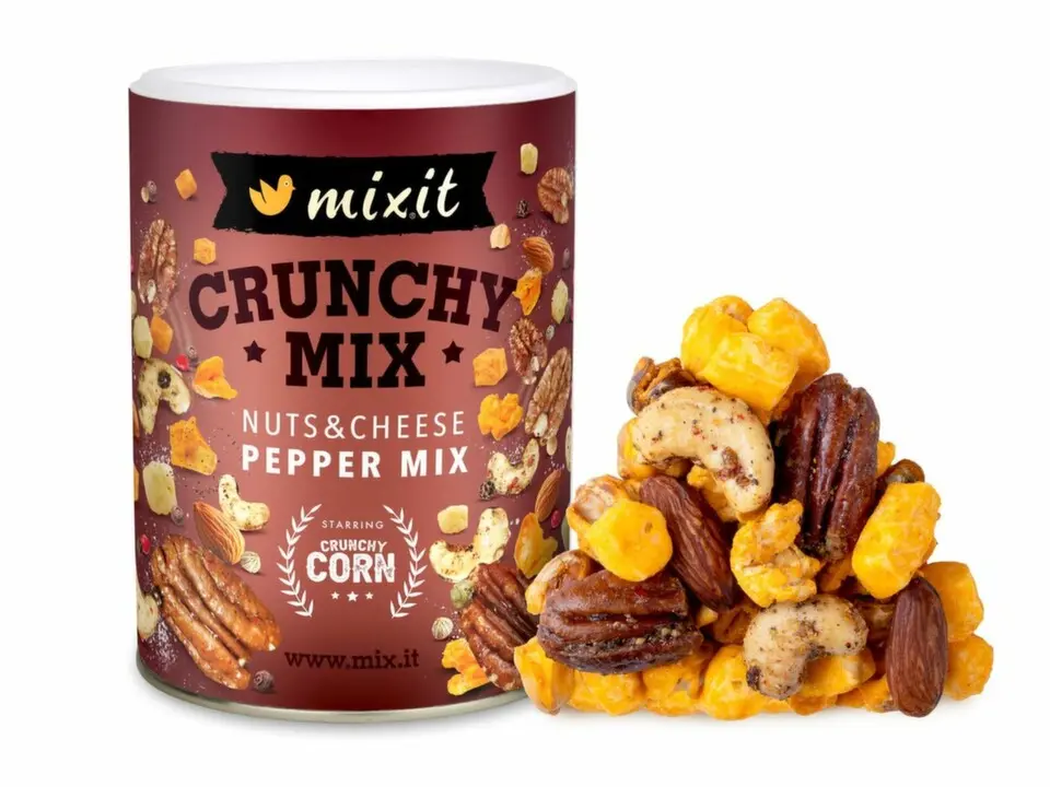 Mixit Crunchy Mix Nuts&Cheese Pepper Mix 300g