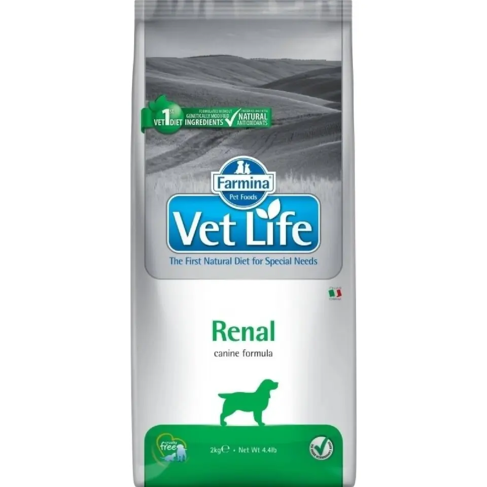 Vet Life Natural dog renal 2kg