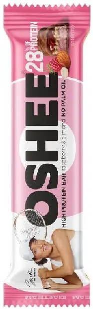 Oshee Proteinová tyčinka 28% malina&mandle 47g