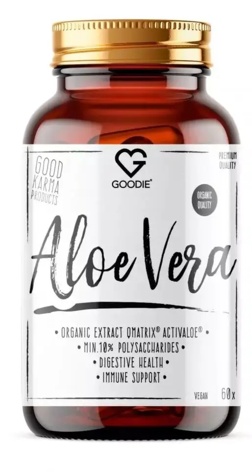 Goodie Aloe Vera extrakt min.10% polysaccharides 60 kapslí
