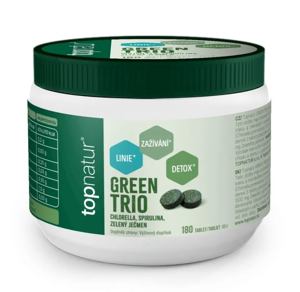 Topnatur Green trio 180 tablet