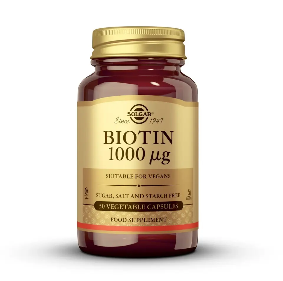 Solgar BIOTIN 1000 ug 50 kapslí