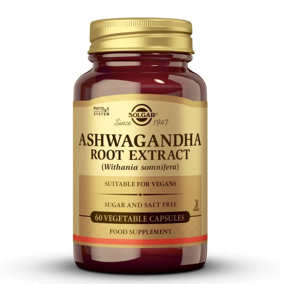 SOLGAR Ashwagandha 60 kapslí
