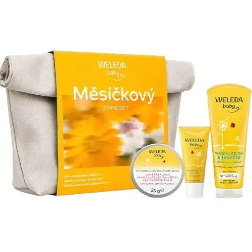 Weleda Dárková sada Měsíčkový zimní set