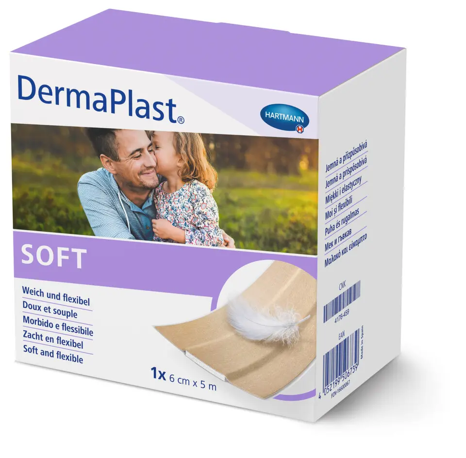 DermaPlast SOFT 6 cm x 5 m