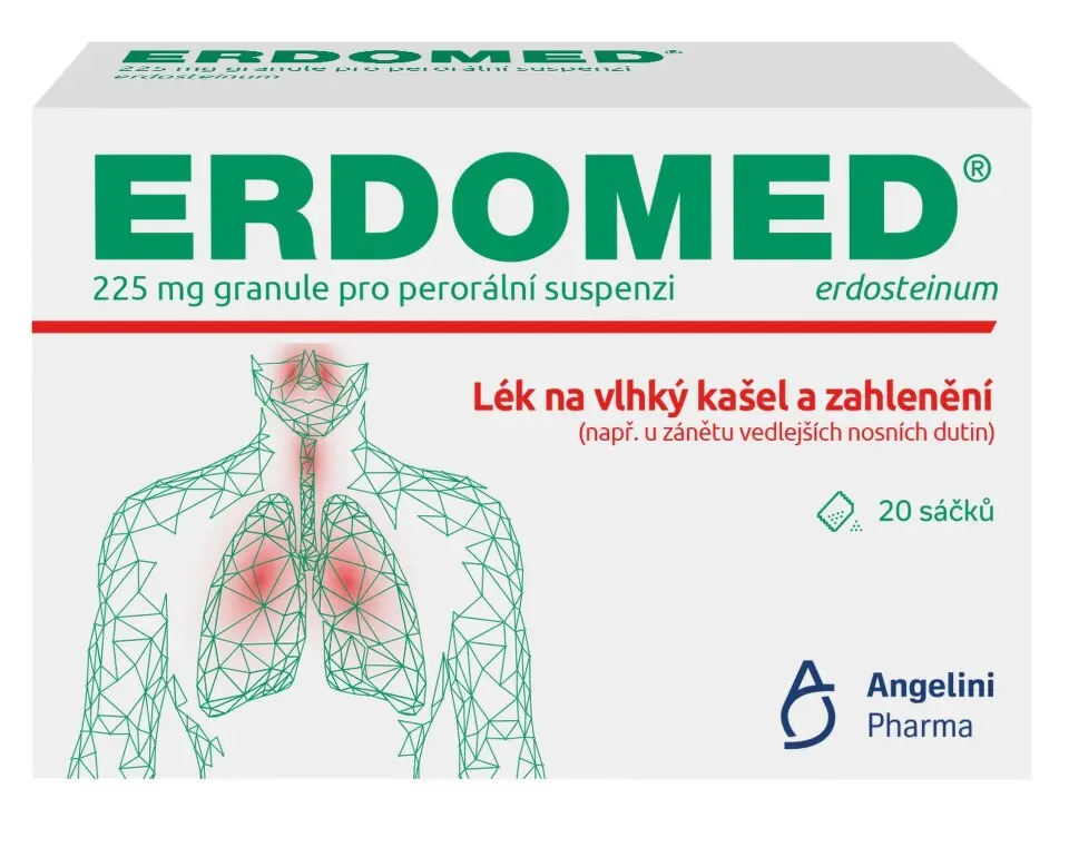 ERDOMED Granule 225 mg 20 sáčků