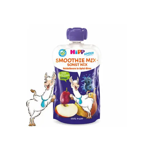 HiPP BIO Smoothie Jablko-Hruška-Borůvky