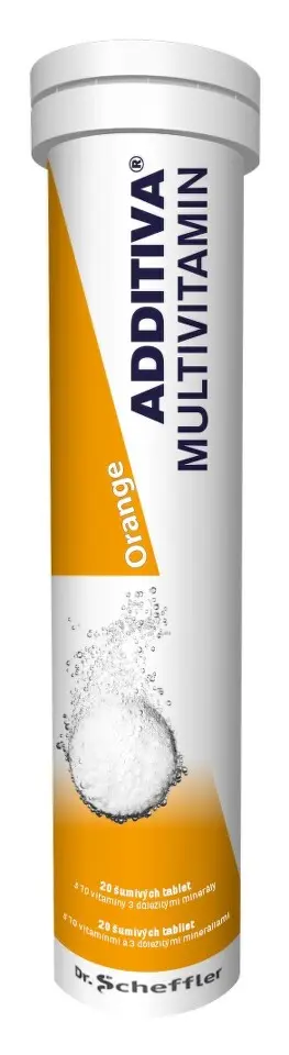 Additiva Multivitamin ORANGE šum. tablety 20 ks