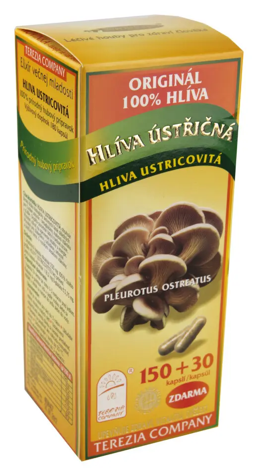 Terezia Company Hlíva ústřičná 150 kapslí + 30 kapslí ZDARMA