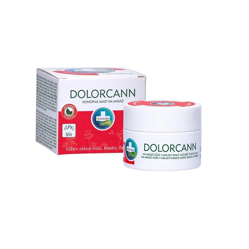 Annabis Dolorcann Bio Konopná mast +mentol 50ml