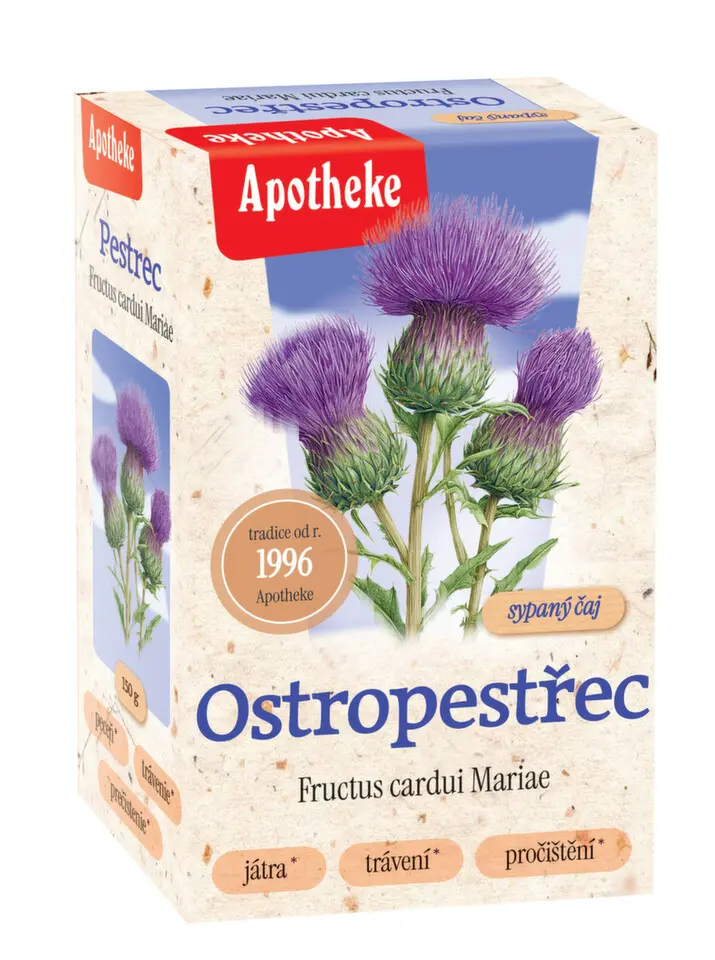 Apotheke Ostropestřec mariánský plod sypaný 150g