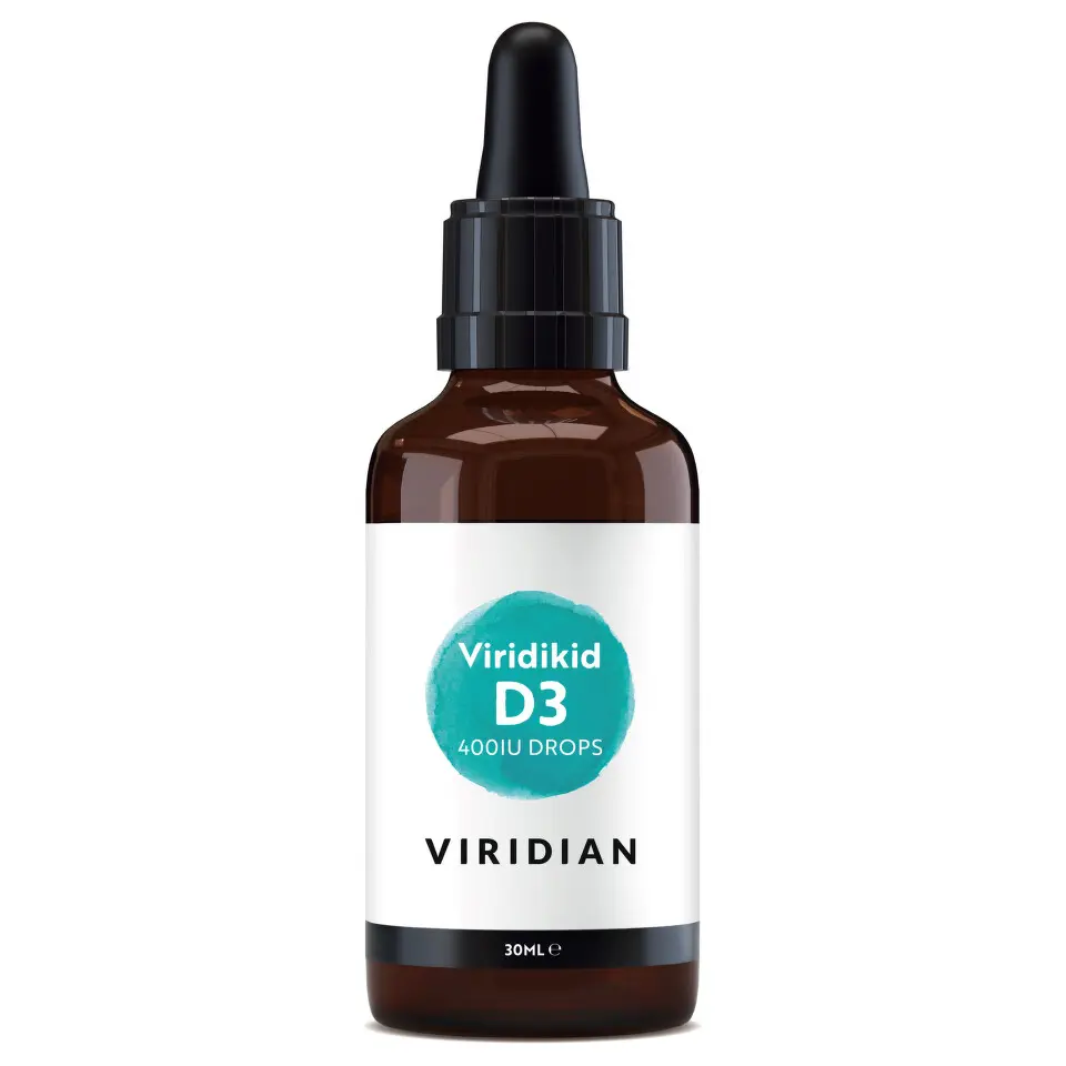 Viridian Viridikid Vitamin D Drops 400IU 30 ml